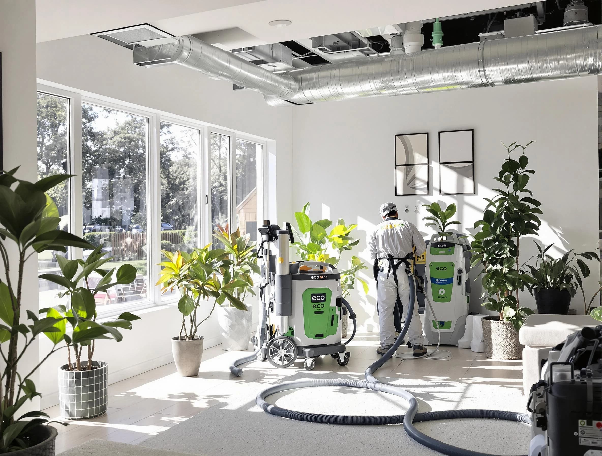Environmentally-friendly duct cleaning by Costa Mesa Air Duct Cleaning in Costa Mesa