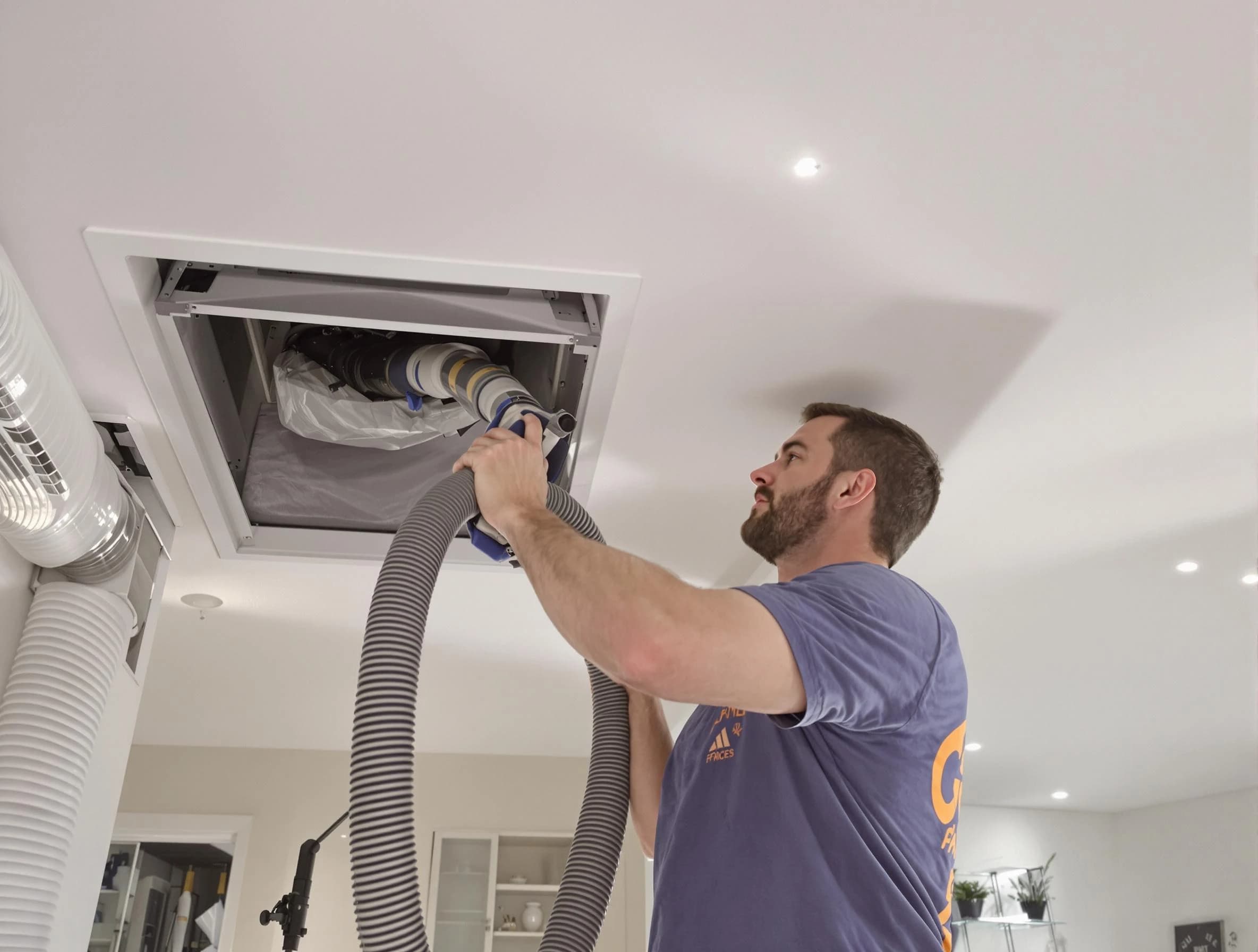 Precision indoor duct cleaning by Costa Mesa Air Duct Cleaning in Costa Mesa