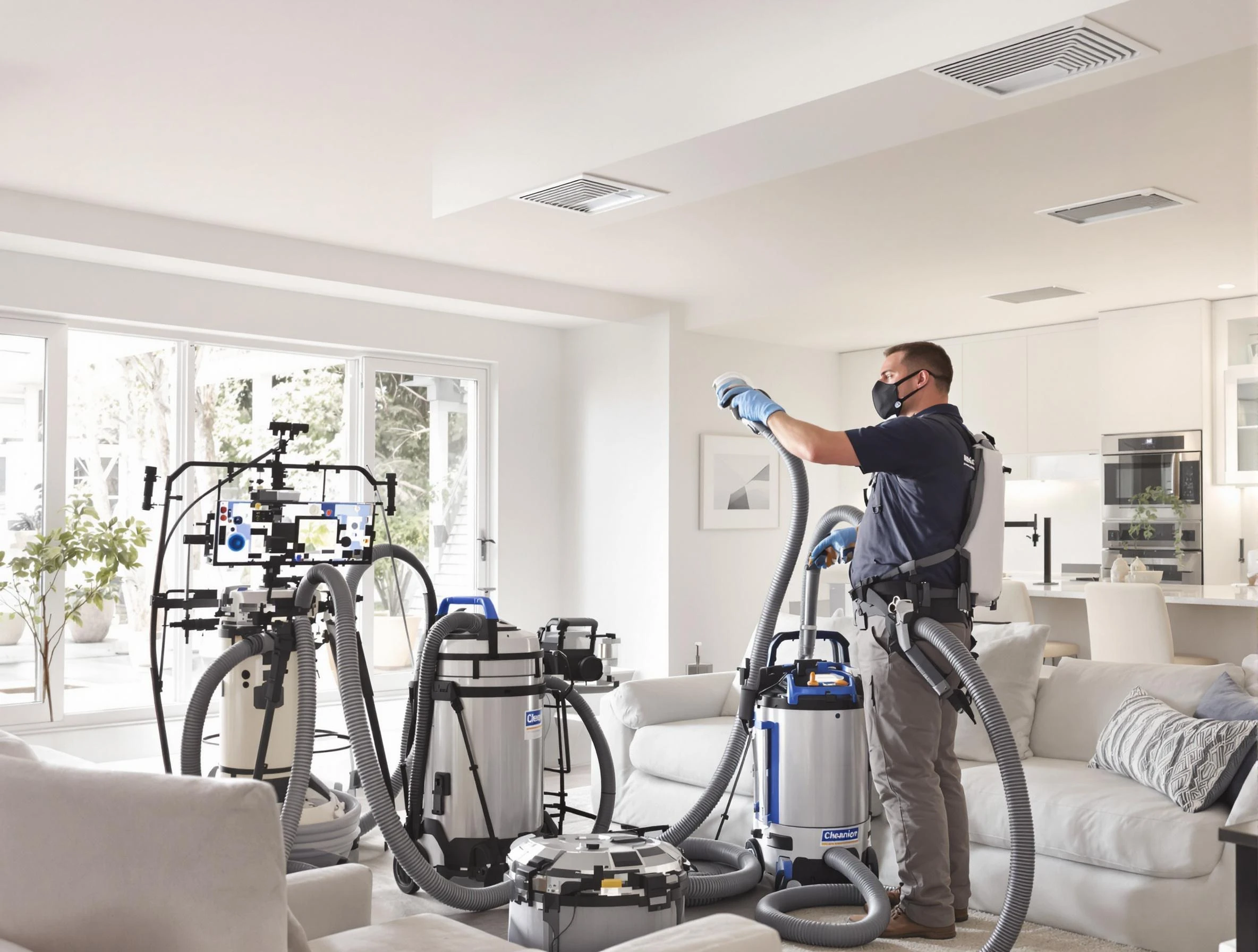 Professional AC duct cleaning by Costa Mesa Air Duct Cleaning in Costa Mesa