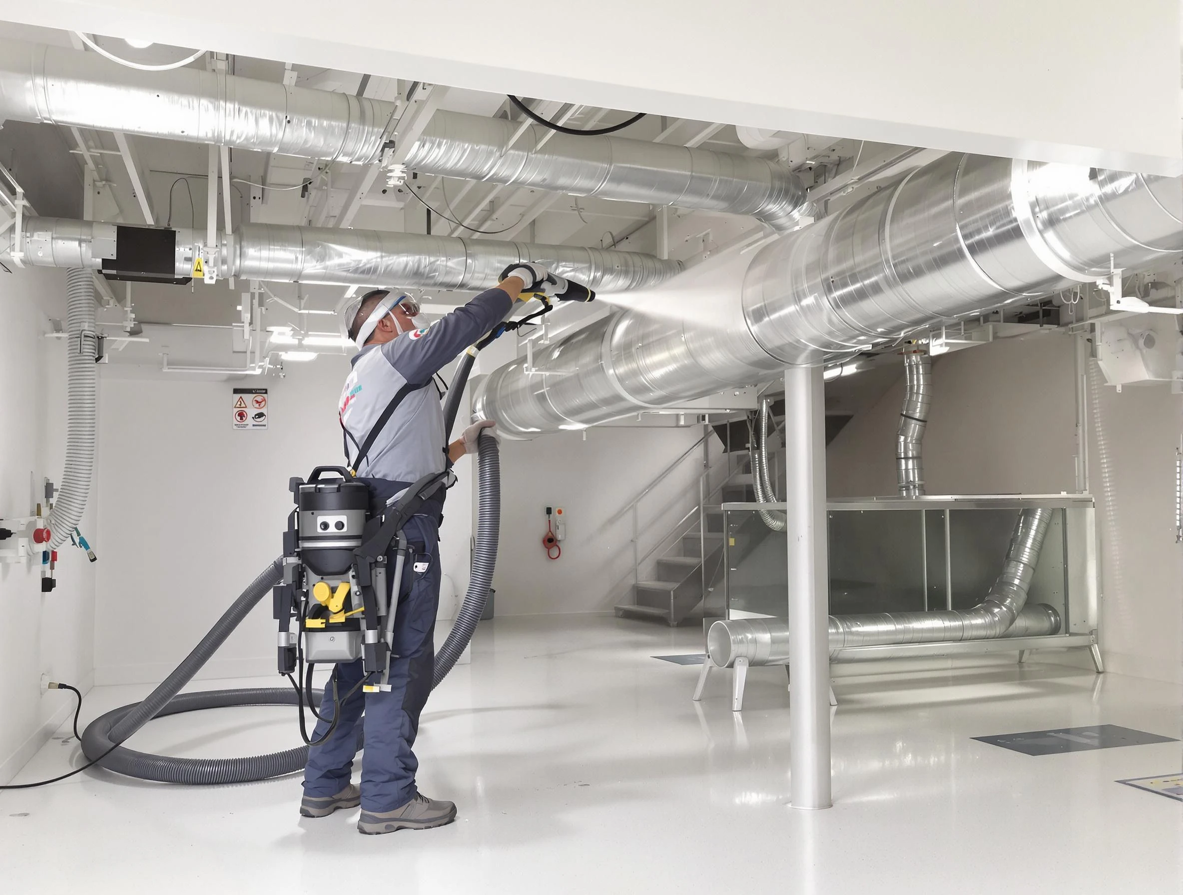 Professional central duct cleaning by Costa Mesa Air Duct Cleaning in Costa Mesa