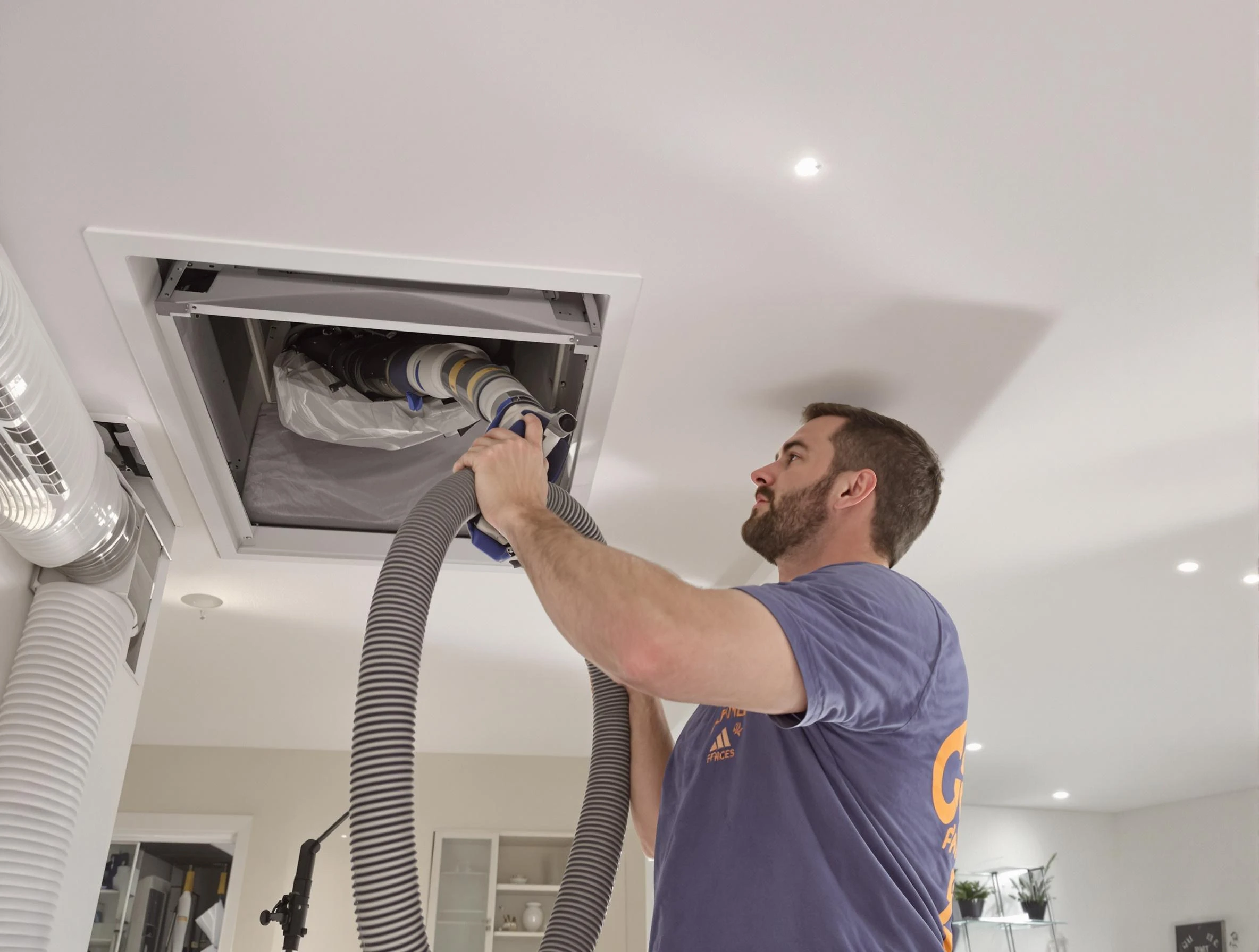 Precision indoor duct cleaning by Costa Mesa Air Duct Cleaning in Costa Mesa