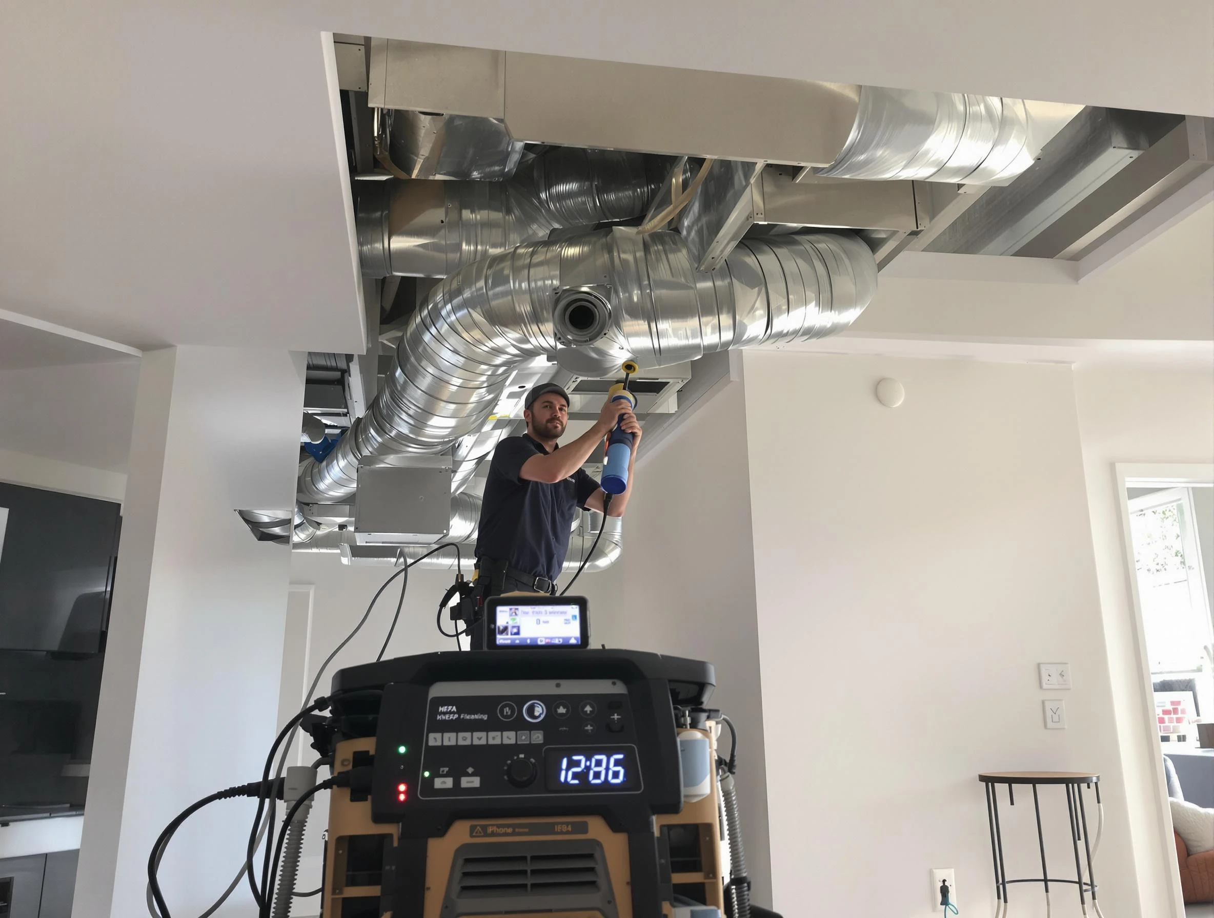 Advanced pure air duct cleaning by Costa Mesa Air Duct Cleaning in Costa Mesa